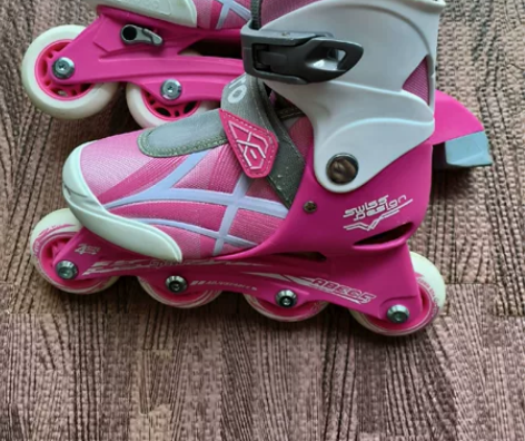 瑞士m-cro迈古溜冰鞋，初学推荐休闲轮滑...