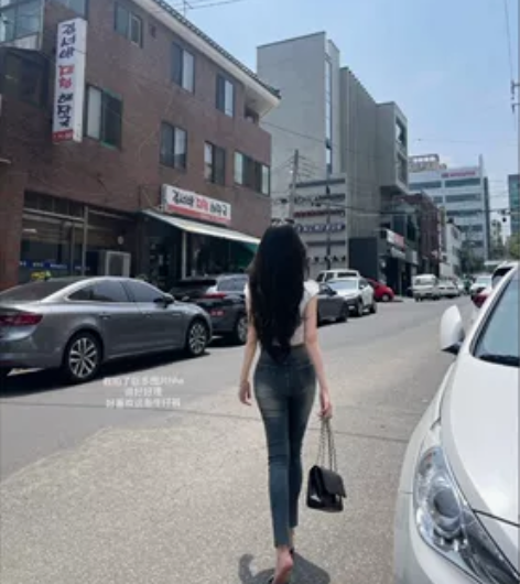 瘦了出裤子 poet wong韩国定染小脚...