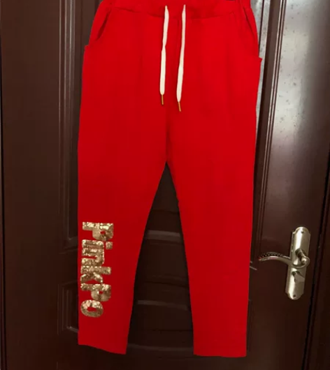 面料舒服的休闲裤女，很新，裤长90左右，原...