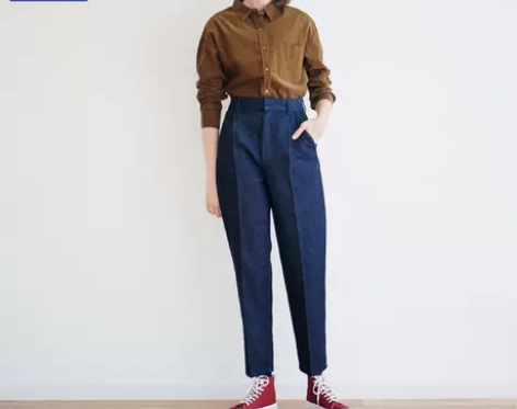 GU 女装 窄口牛仔九分裤(水洗产品) 3...