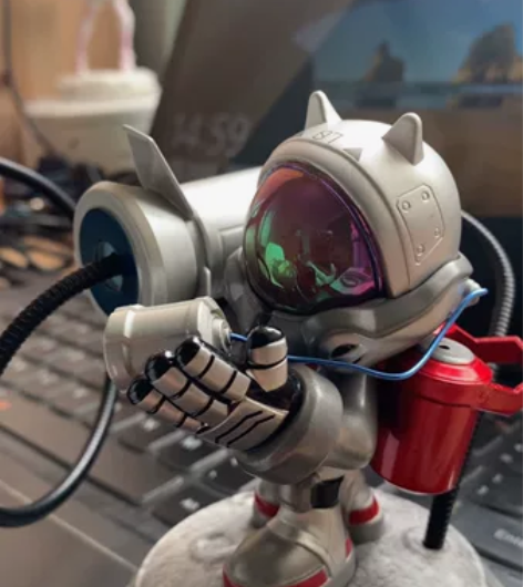 王者荣耀鲁班七号荣耀典藏皮肤手办98新最后...