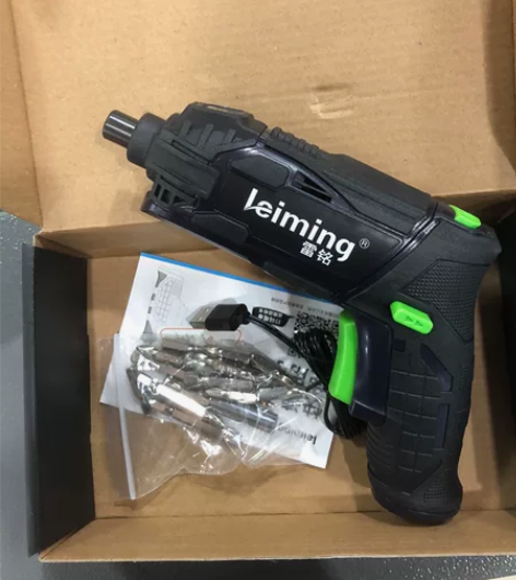 雷铭锂迷你电电动螺丝刀工具套装充电式精密小...