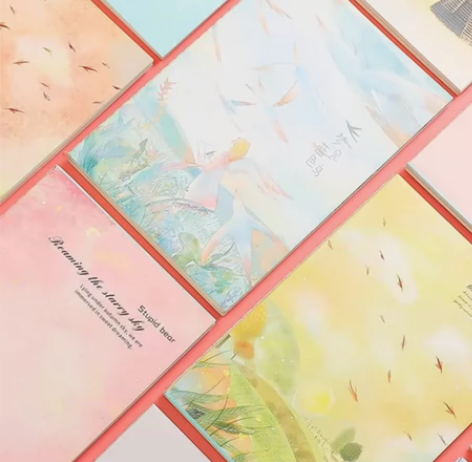 全新A5笔记本厚约8毫米，质量嘎嘎好，封面...