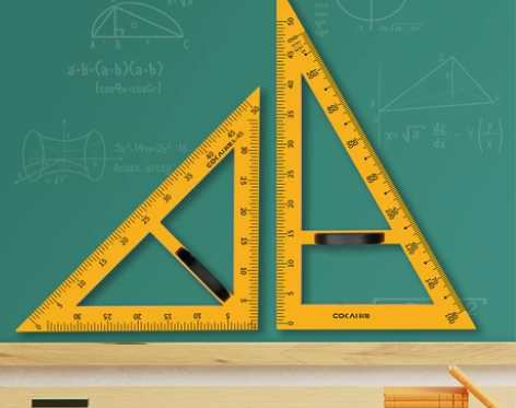 【春节不打烊】教学三角板教具套尺多功能尺子...