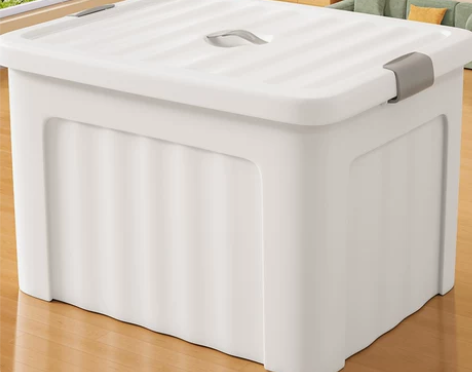 无印良品收纳箱家用超大容量衣服玩具车用后备...