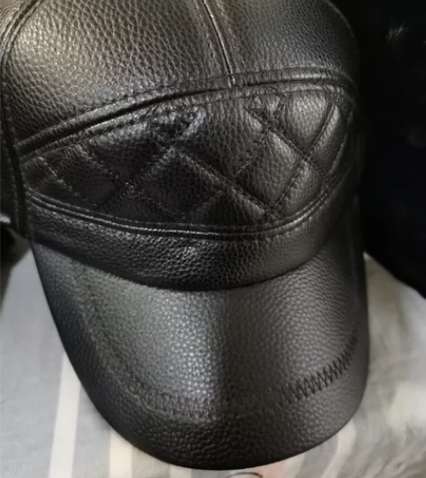 捡漏，商场撤柜，清仓处理 中老年真皮护耳帽...