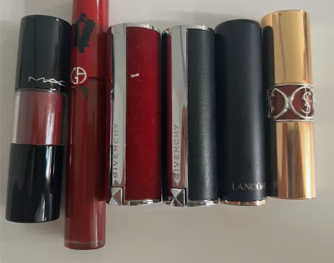 闲置口红，全部自用保真 mac106（涂过...