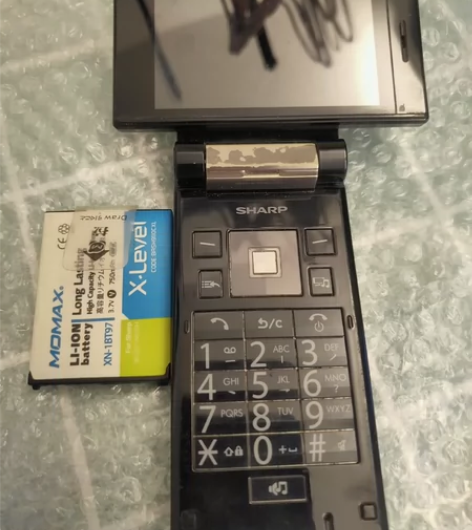 夏普SH9110c手机，带电池 旧手机，老...