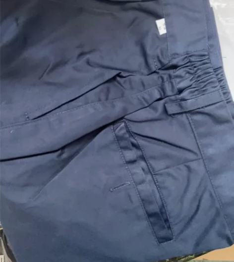 格力工厂全新工作服西裤款式藏青色处理两条包...