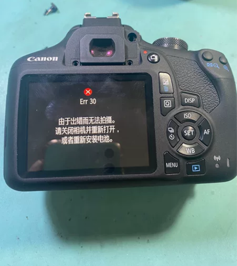 数码相机维修,维修佳能eos 1500D...