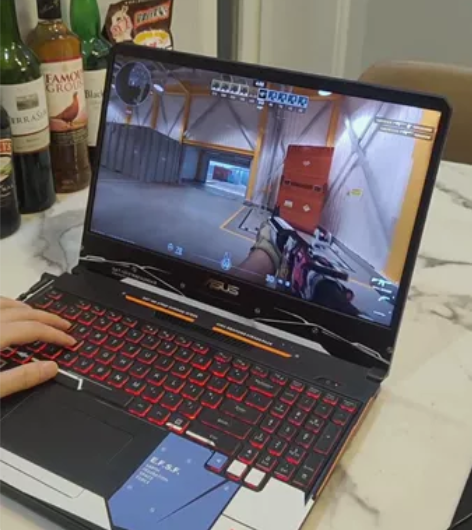 华硕电竞游戏本 高端笔记本电脑 512G固...