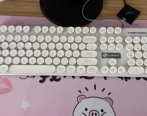 有线键盘机械手感电竞游戏办公电脑笔记本台式...