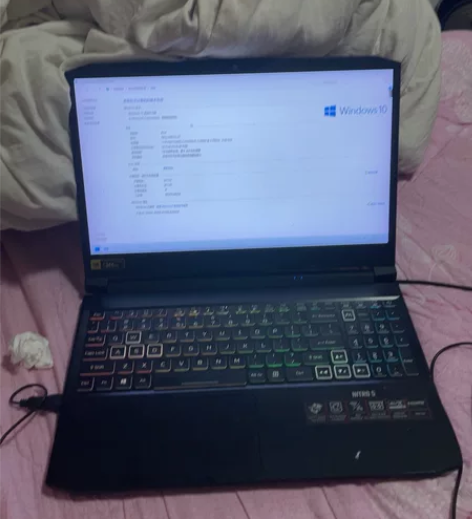 宏碁暗影骑士擎3060，512g固态，加装...