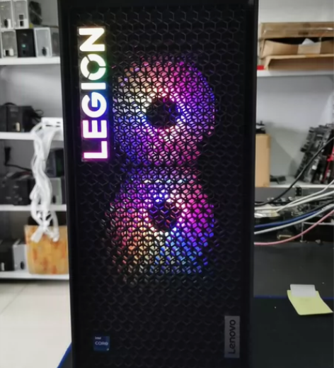 出售一台联想拯救者刃7000k游戏主机 橙...