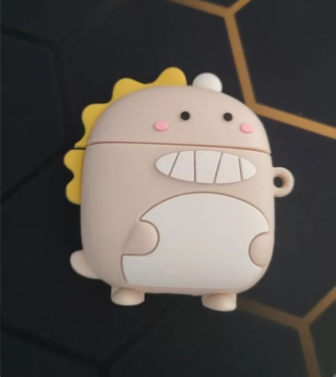 漫步者耳机plus 有个小恐龙皮肤 里面基...