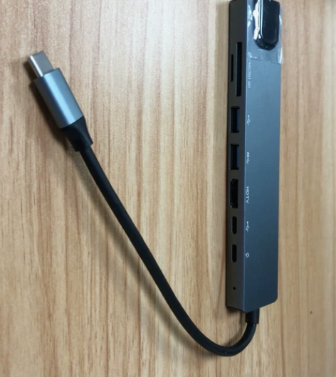 八合一拓展坞typec转出口转usb转hd...
