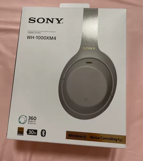 闲置几乎全新 索尼sony头戴式蓝牙耳机W...