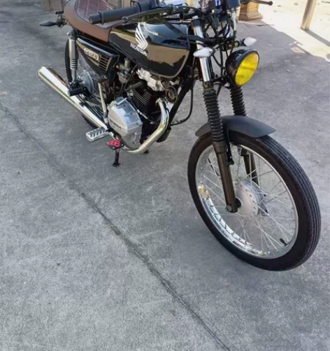 二手摩托车 五羊本田cg125复古机车 新...