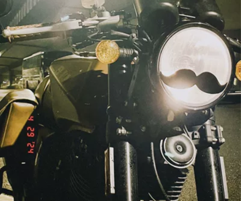 鑫源gm440 米兰440 复古摩托 17...