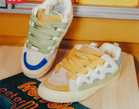 名创优品鞋子帆布鞋男款2024新款夏季透气...