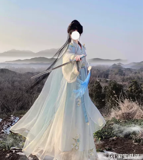 （已预）包邮玉术只穿过一次 全套包括：斗篷...