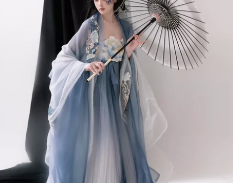 【汉服交换】诃子裙科幻贴，全套换全套 1....