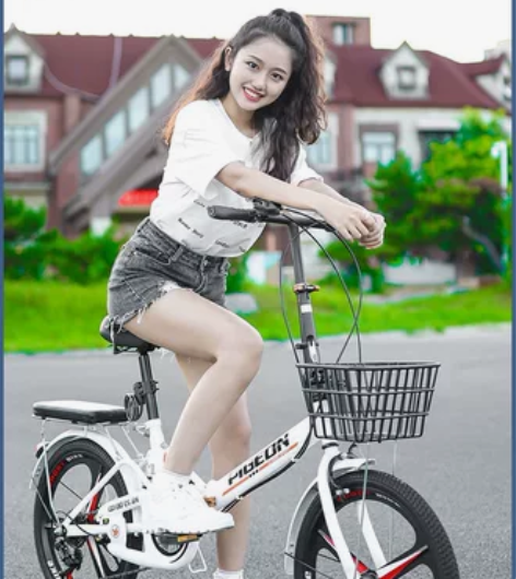 工厂直发。飞鸽折叠自行车超轻便携、变速、减...