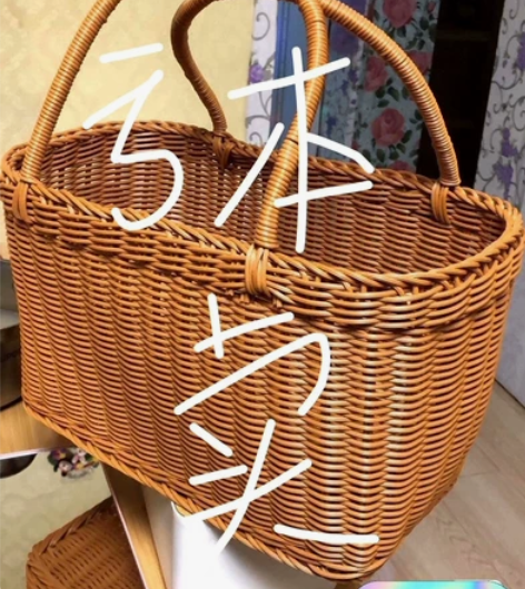 捡漏5个，清理5个野餐篮购物篮子户外大号春...