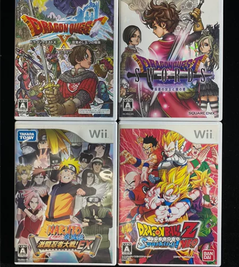 任天堂wii正版游戏盘，日版盒说全，盘面无...