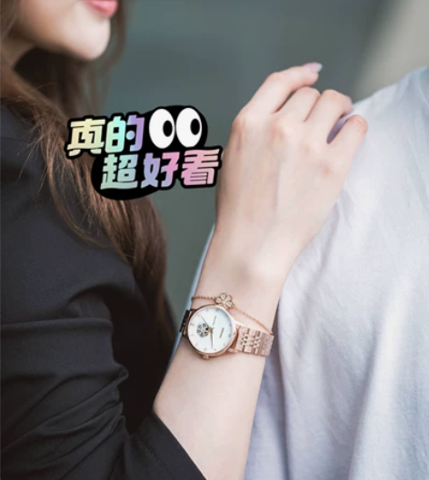 雷诺女款手表 9成新，戴过两三次 无包装盒...