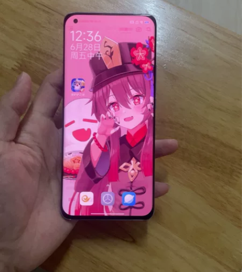 小米 11，8128 9 成新，有透图，深...