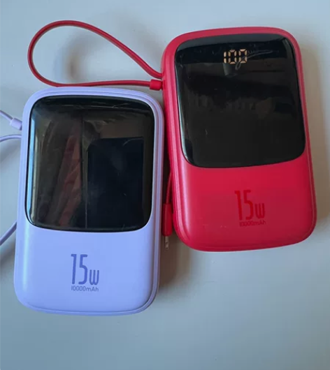 倍思充电宝10000毫安 15w快充移动电...