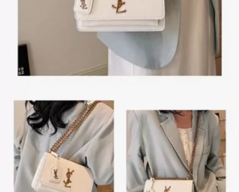 仿YSL/圣罗兰女包 NOLITA菱格羊皮...