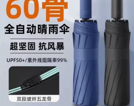 【96骨全自动雨伞】爆款推荐的雨伞全新超大...
