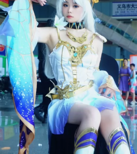 【王者荣耀貂蝉金色仲夏夜之梦cos】全新包...