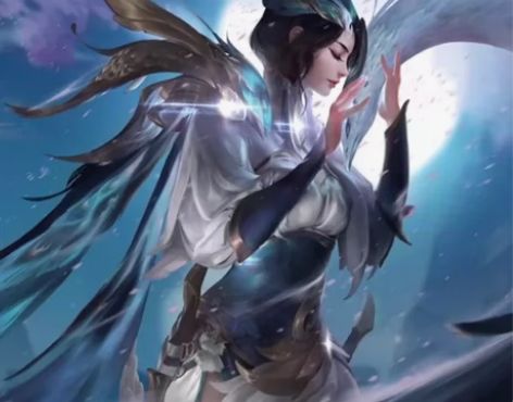 【QV区秒发】虞姬-云霓雀翎 皮肤 (心愿...