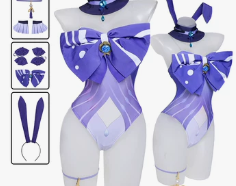 珊瑚宫心海兔女郎同人原神cos服