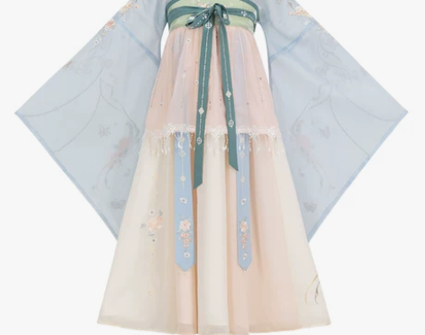 【中秋团圆价】初立原创改良汉服女童装小虞琴...