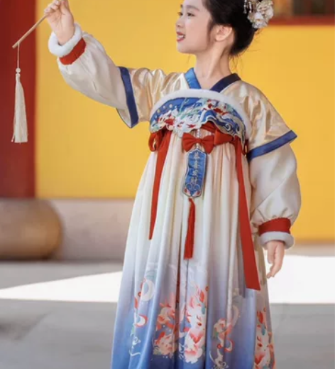一分之一正品！一分之一女童120cm汉服拜...
