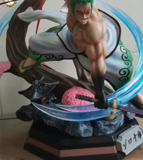 海贼王手办景品狂虎索隆手办狂虎天瞳索隆手办...