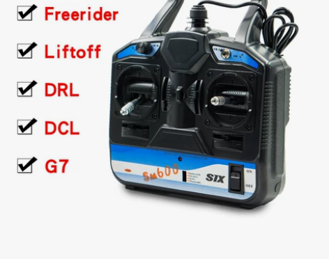 ?凤凰5.0模拟器6通道遥控器富斯SM60...