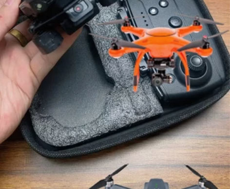 这是一款全新未拆封的折叠无人机，具有6K高...