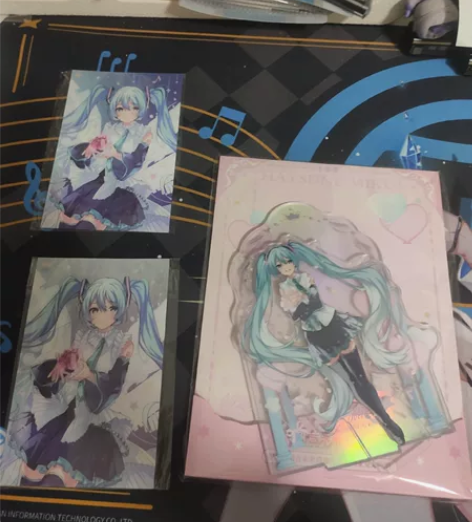 初音未来 日谷/国谷罗森联动立牌42r 满...