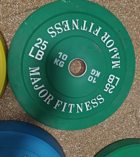 清库存彩色全胶杠铃片 黑色全胶杠铃片 全橡...