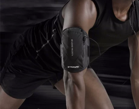 日本Jttcac跑步手机袋臂包装备运动手机...