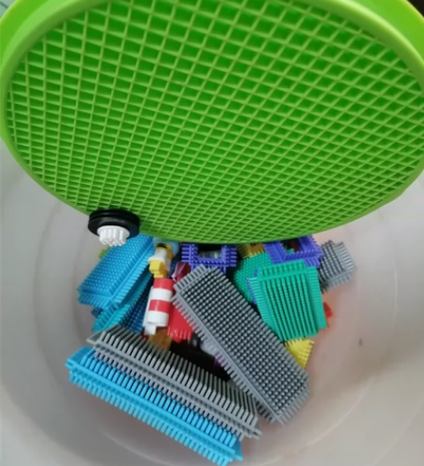 纽奇感统鬃毛积木 清理低龄玩具 最好自提 ...