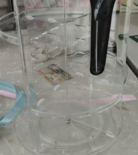 亚克力旋转置物架，化妆品，调理架桌面置物架...
