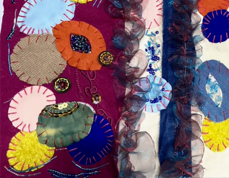 服装设计 面料改造 面料小样 创意设计 灵...