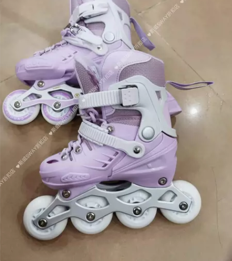 【直接降价150】斯威溜冰鞋儿童女童T5斯...
