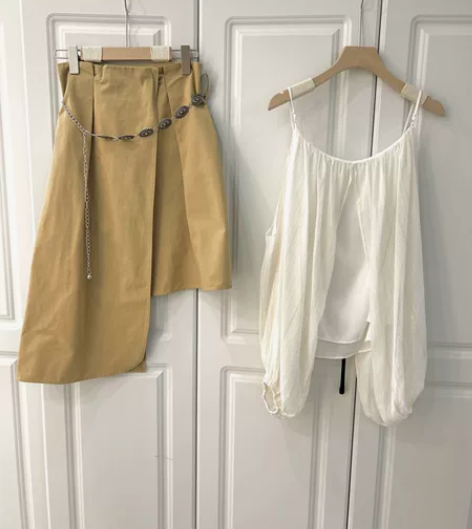 SO4more废土风 韩代辣妹工装裙s p...